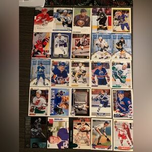 Assorted Hockey Trading Cards